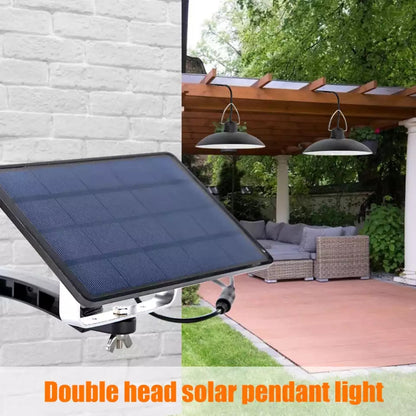 SolarDuo LED Lampenset op Zonne-energie met Afstandsbediening