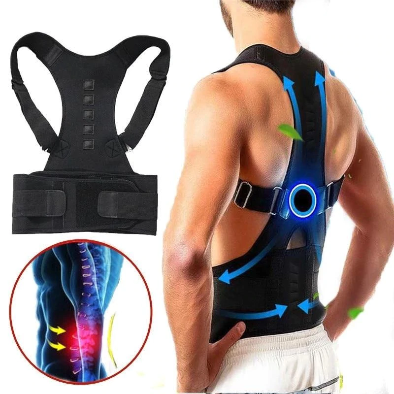 RugHouding Pro Magnetische Houdingsbrace – Ondersteuning & Pijnverlichting voor Elke Dag
