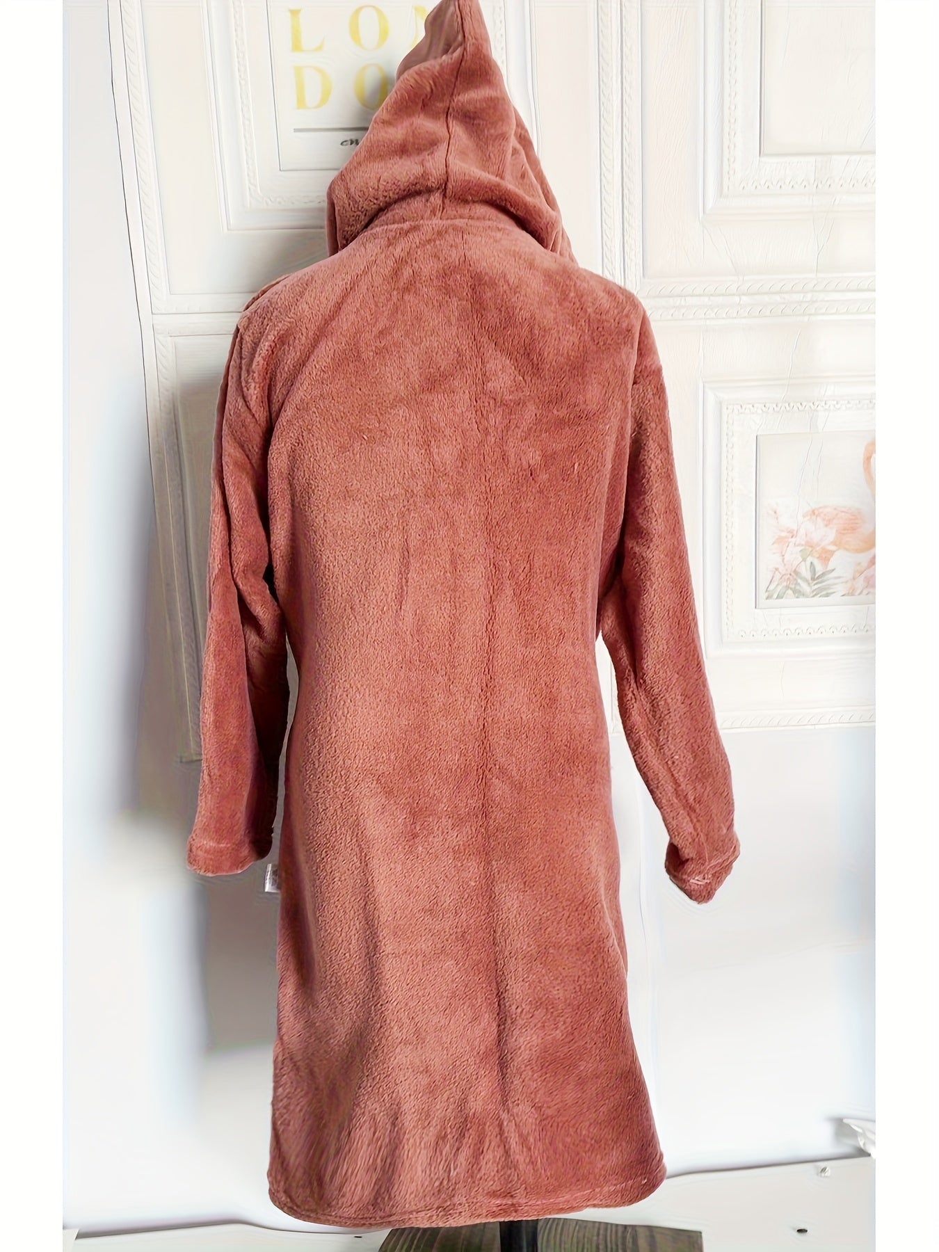 WarmNest Kinderbadjas met Capuchon en Zachte Fleece