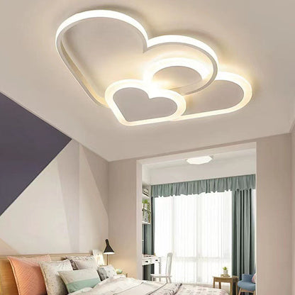 Scandinavische LED Plafondlamp – 42 cm – 30W – Dimbaar – Voor Woonkamer & Slaapkamer