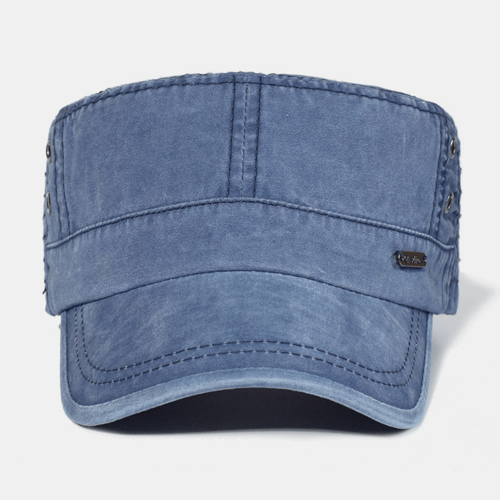 Frontier Katoenen Pet In Militaire Stijl