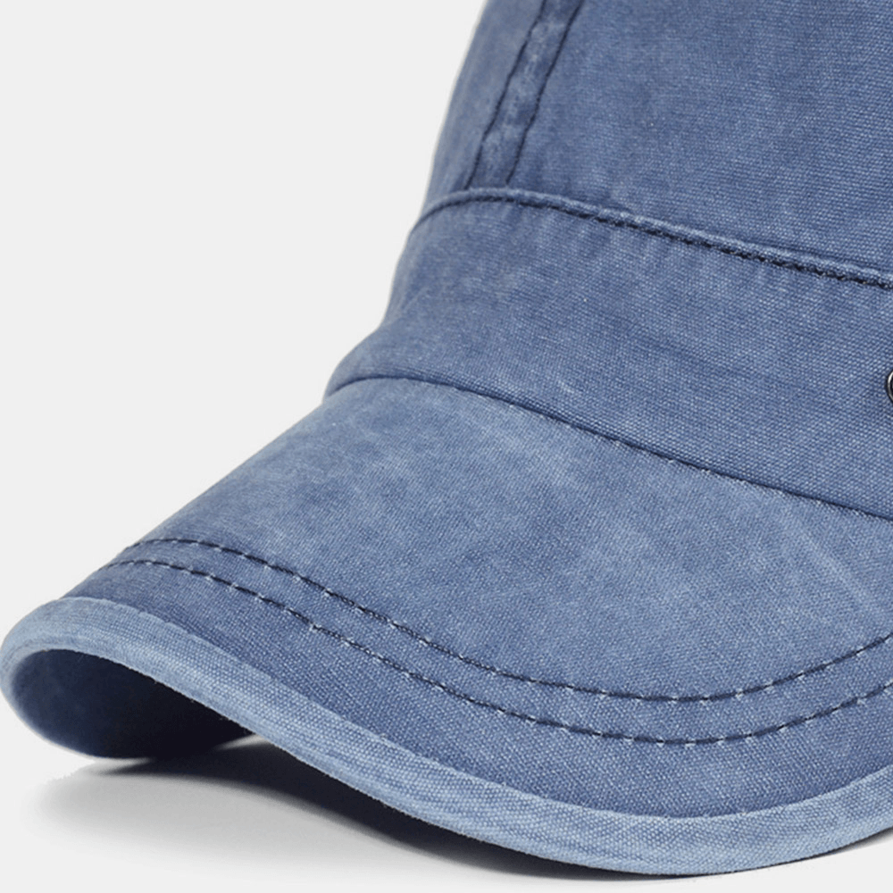 Frontier Katoenen Pet In Militaire Stijl