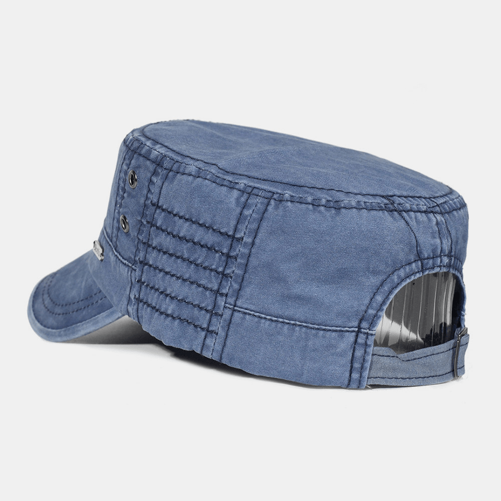 Frontier Katoenen Pet In Militaire Stijl