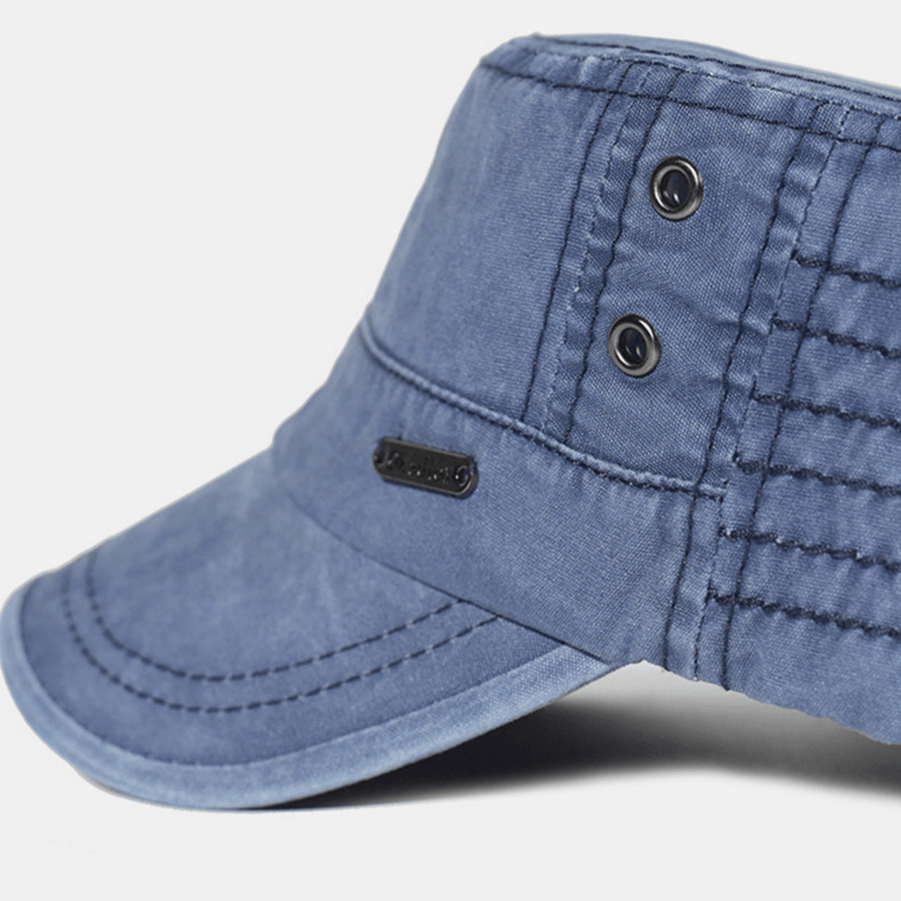Frontier Katoenen Pet In Militaire Stijl