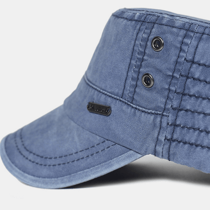 Frontier Katoenen Pet In Militaire Stijl