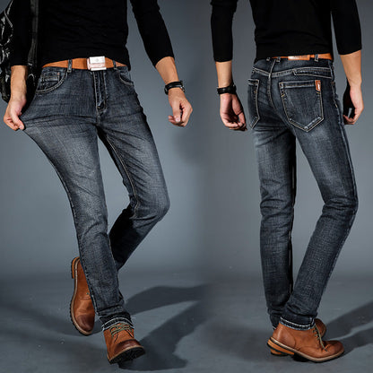 Slanke Stretch Jeans voor Heren met Comfortabele Pasvorm