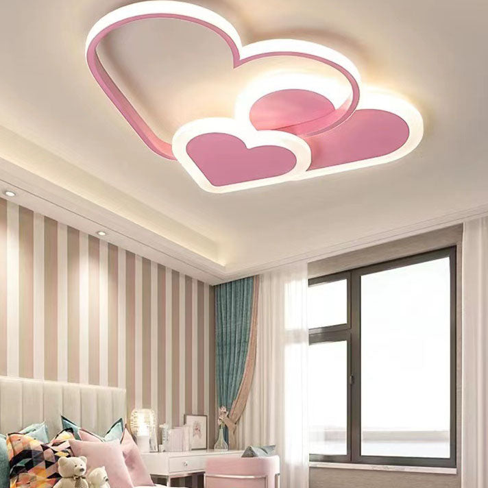 Scandinavische LED Plafondlamp – 42 cm – 30W – Dimbaar – Voor Woonkamer & Slaapkamer