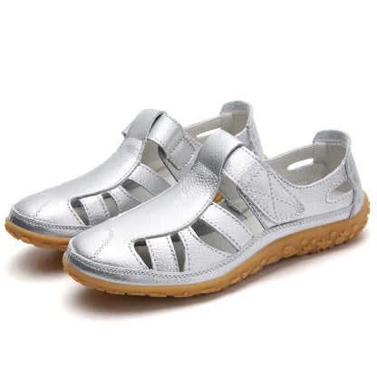 Comfortiva – Veterloze Platte Schoenen met Antislipzool