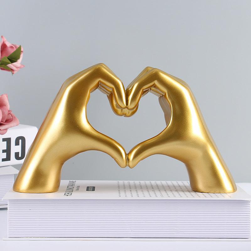 LoveSculpt Houten Hartdecoratie – Handgemaakt Symbool van Liefde