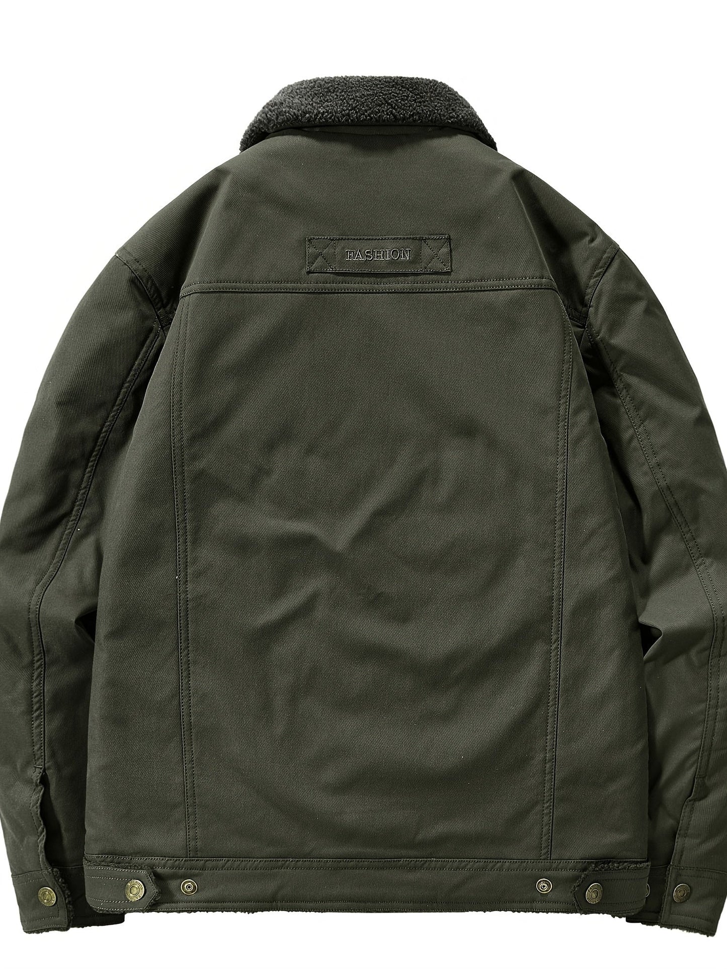 NordHaven Winter Jacket for Men – Warm Water-Repellent Coat with Lining