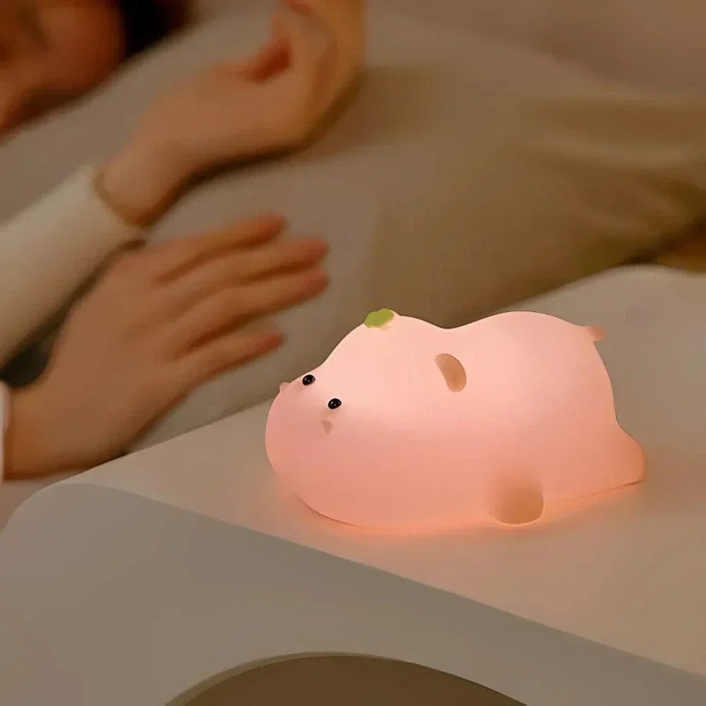 Oplaadbare Dieren LED Nachtlamp met Tikbediening