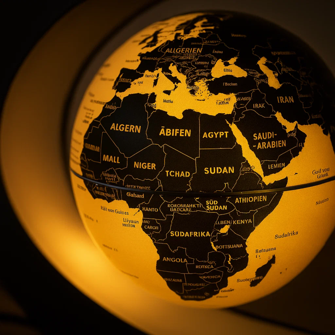 AstroGlobe LED Wereldbol – Zwevende Globe Lamp met Magnetische Ophanging