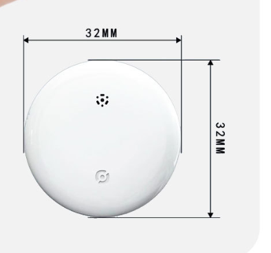 Slimme GPS Sleutel- en Huisdiertracker met iOS Zoekfunctie