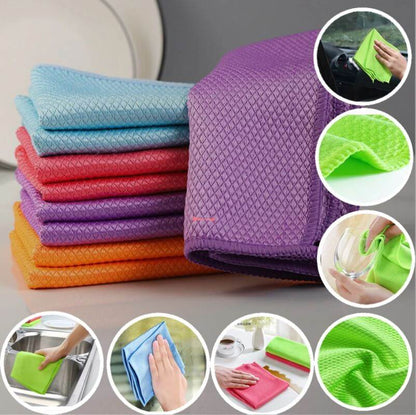 Soft Touch Wonderdoek – Streepvrij Schoonmaken van Glas, Spiegels & RVS
