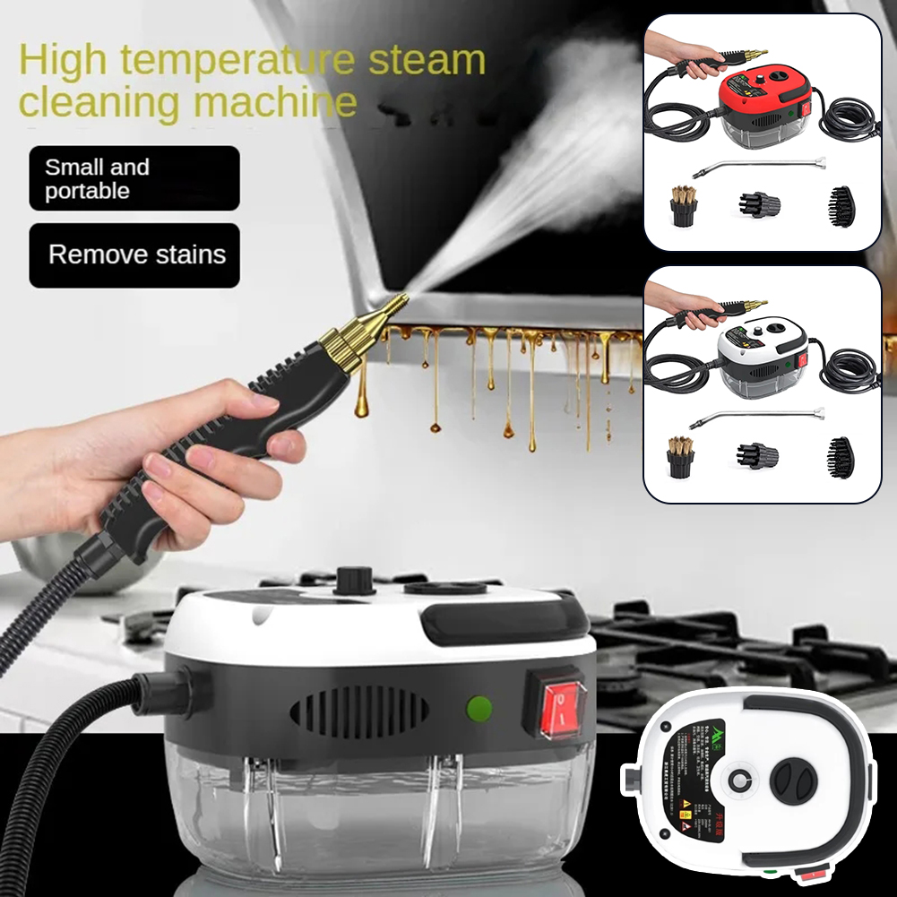 Pro Steam Master 2500W Hoge Druk Stoomreiniger met 6 Warmte-instellingen