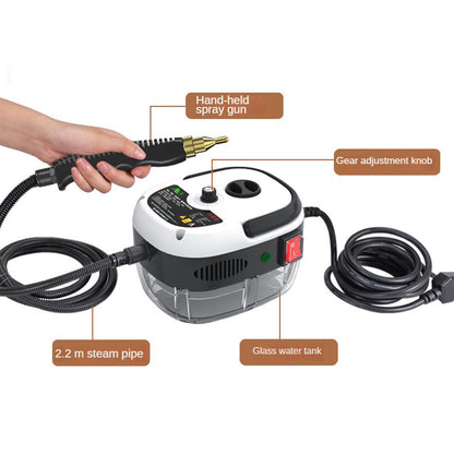 Pro Steam Master 2500W Hoge Druk Stoomreiniger met 6 Warmte-instellingen