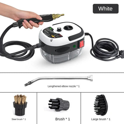 Pro Steam Master 2500W Hoge Druk Stoomreiniger met 6 Warmte-instellingen