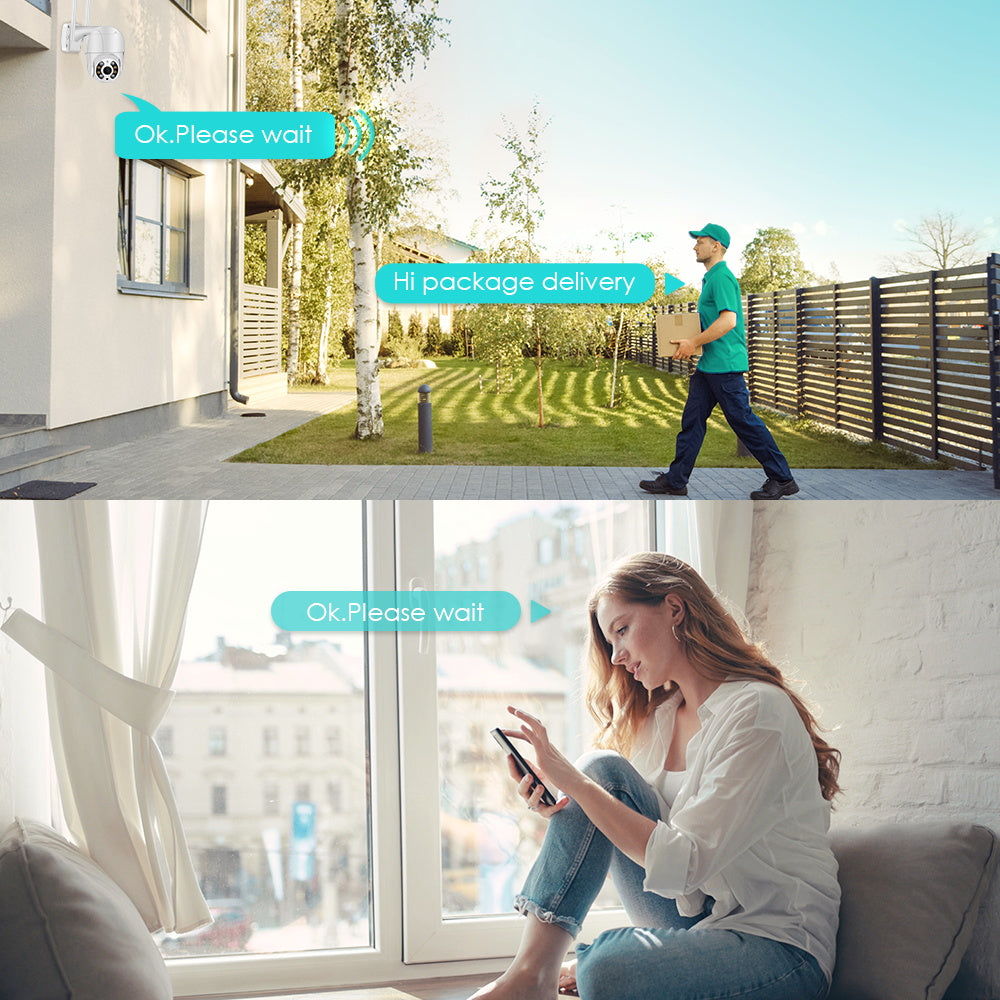 SecureView 360 – Draadloze Beveiligingscamera met 360° Dekking