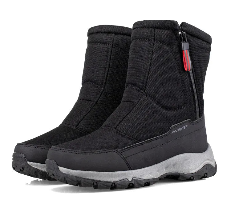 Halfhoge Winter Snowboots voor Dames en Heren – Warm Pluche Binnenvoering – Arvid Boots