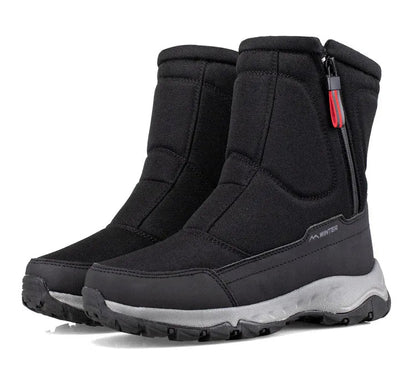 Halfhoge Winter Snowboots voor Dames en Heren – Warm Pluche Binnenvoering – Arvid Boots
