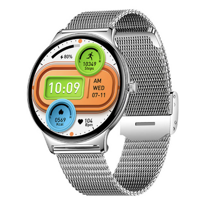 SlimFit Ultieme Smartwatch – Ultradun, Gezondheidsmonitoring & AMOLED Display