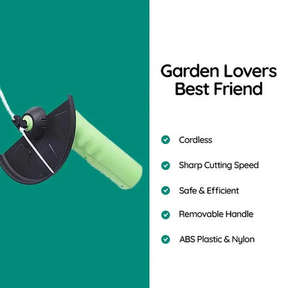 TuinTrim Compact – Snoerloze Onkruidtrimmer voor Precisiewerk in de Tuin