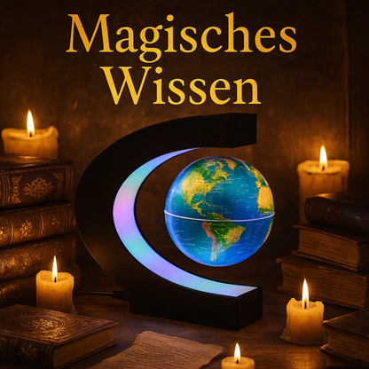 AstroGlobe LED Wereldbol – Zwevende Globe Lamp met Magnetische Ophanging