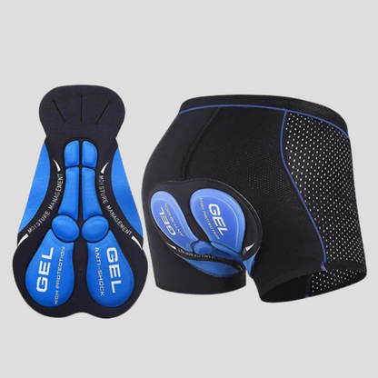 Gel-gevoerde fietsbroek unisex met ergonomische ondersteuning