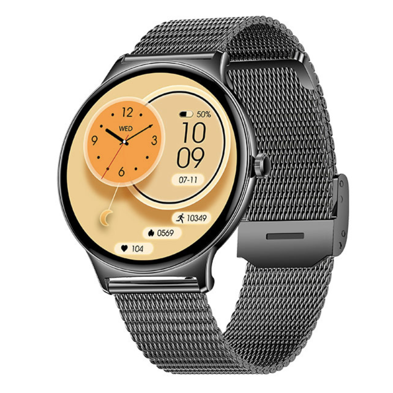 SlimFit Ultieme Smartwatch – Ultradun, Gezondheidsmonitoring & AMOLED Display