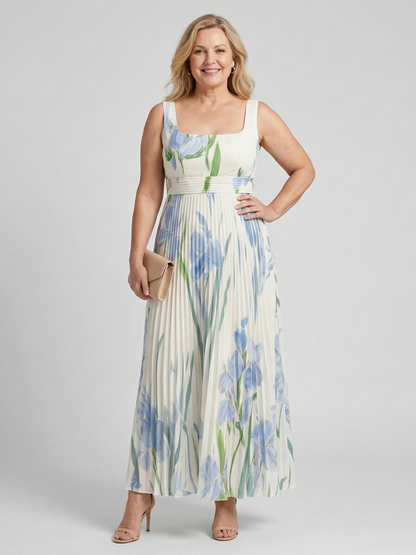BloesemLuxe Maxi Jurk Met Bloemenprint