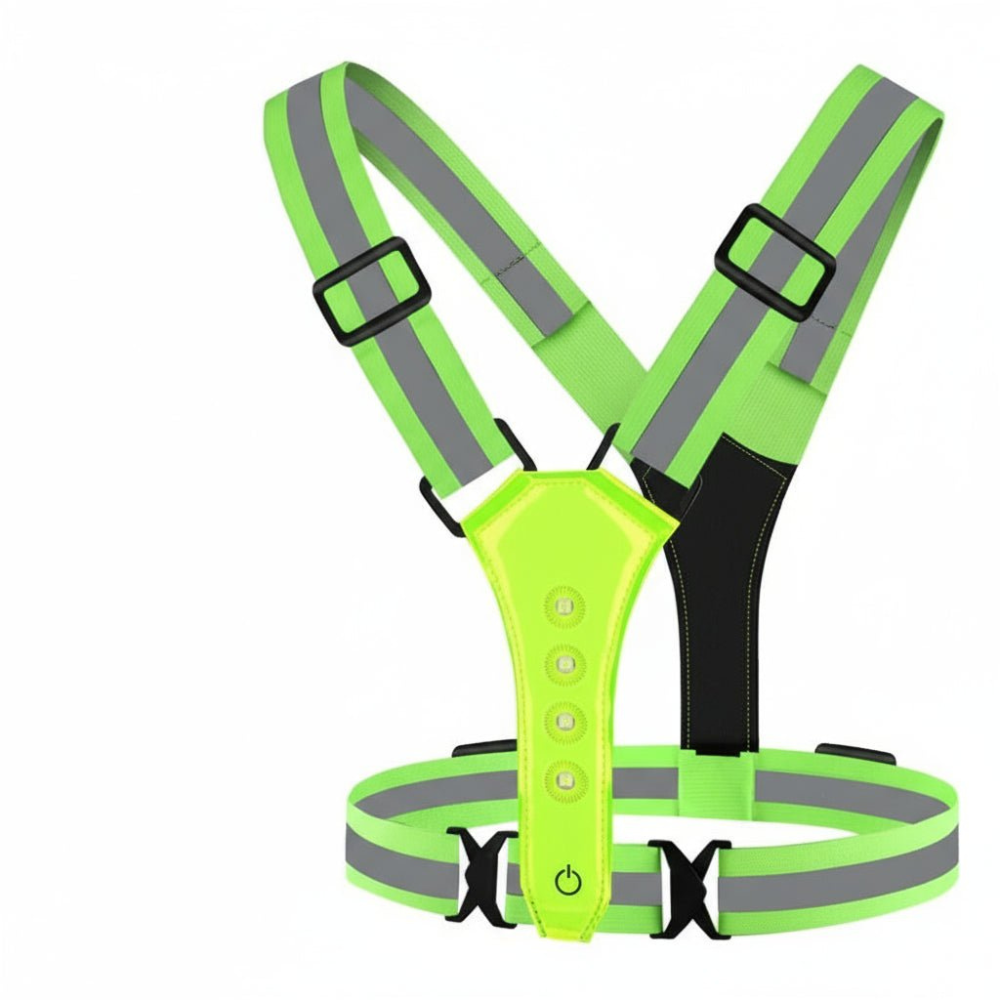 LED VeiligheidsHesje Pro – Reflecterend 360 Zichtbaar Vest