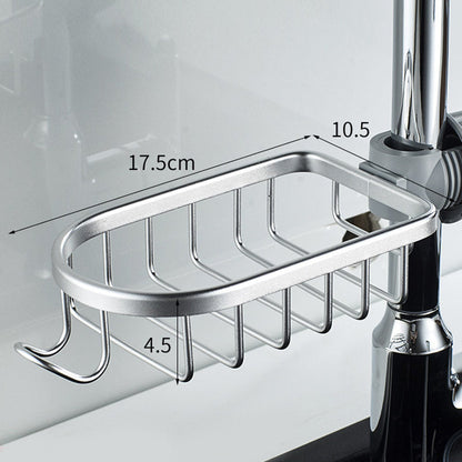 Douchehouder voor Shampoo & Zeep – Roestvrij Aluminium – Zilver of Zwart – Zonder Boren