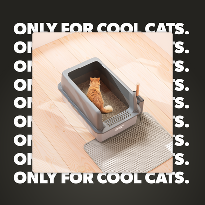 SteelClean Roestvrijstalen Kattenbak – Hygiënisch & Duurzaam