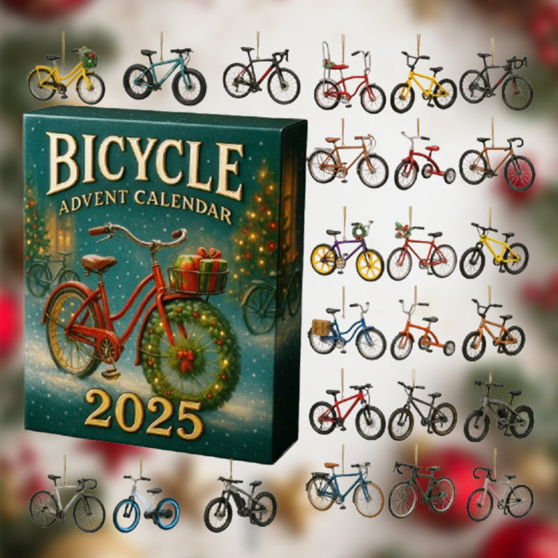 Retro Fietsfeest Adventskalender 2025 – 24 Miniaturen vol Kerstplezier
