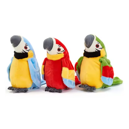 KletsPapegaai Interactieve Pratende Knuffel voor Kinderen met Stemherhaling