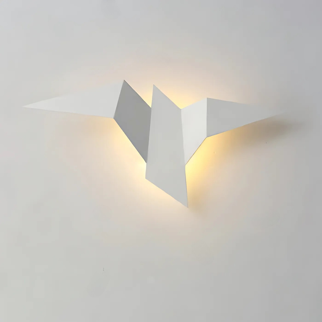 Origami Wandlamp – Unieke Wandverlichting in Japanse Stijl voor Woonkamer en Slaapkamer