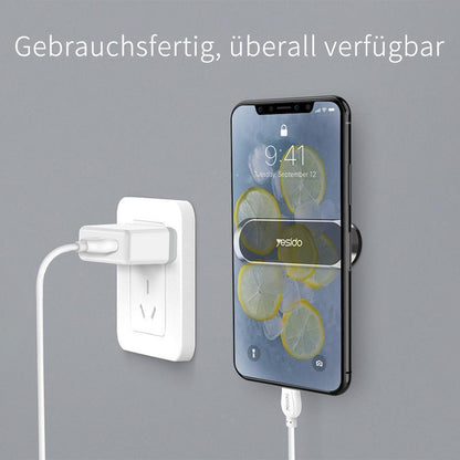Magnetische Telefoonhouder PlakVast – Compact, Krachtig en 360 Draaibaar