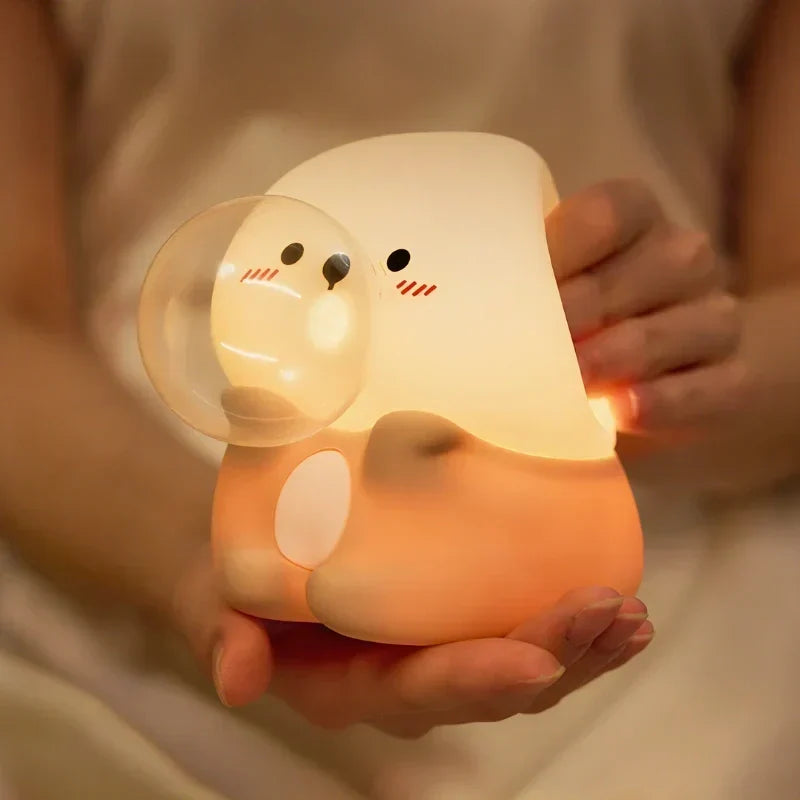 Oplaadbare Dieren LED Nachtlamp met Tikbediening