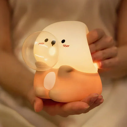 Oplaadbare Dieren LED Nachtlamp met Tikbediening
