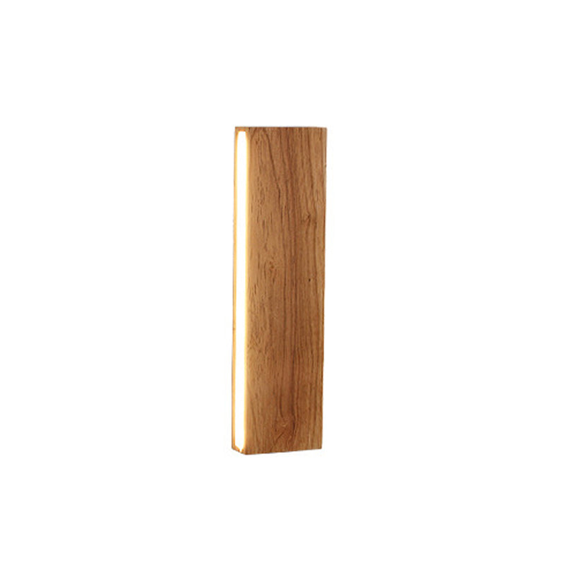 Wandlamp met Houtlook – OakBeam LED Verlichting voor Slaapkamer of Woonruimte