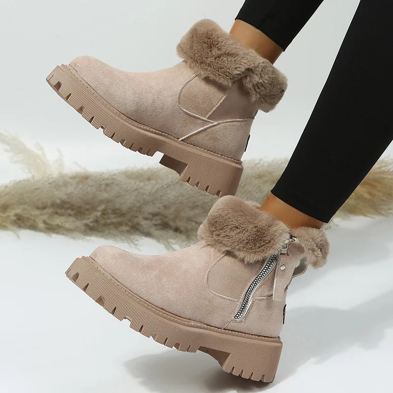 Elegante Winterlaarzen met Warmevoering – Stijlvol en Comfortabel