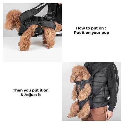 Comfortabele Huisdier Draagzak Cockpit – Waterdicht & Ademend – Voor Hond of Kat
