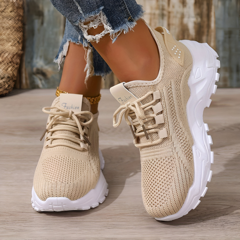 Comfort Plus Brede Sneaker met Voetboogondersteuning