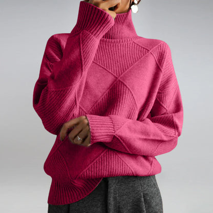Luxe Kasjmier Dames Coltrui – Zachte en Warme Wintertrui