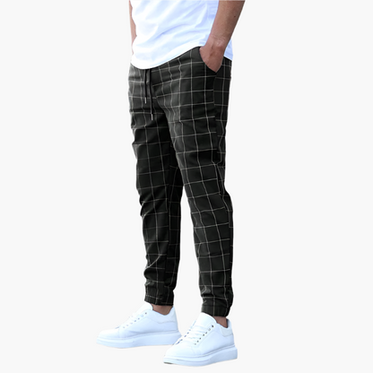 Gestreepte Joggingbroek voor Mannen – Comfort en Urban Stijl