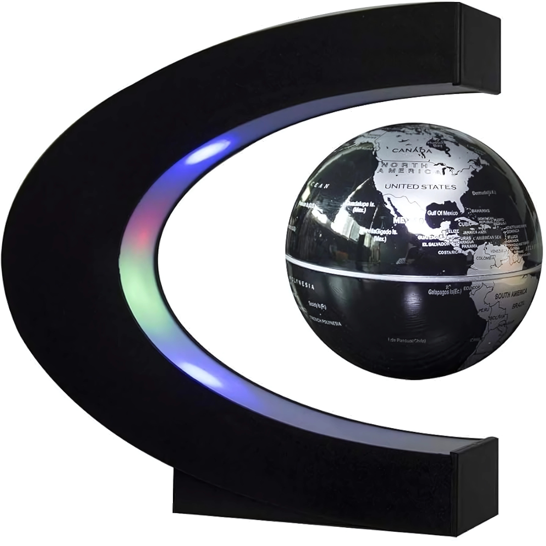 AstroGlobe LED Wereldbol – Zwevende Globe Lamp met Magnetische Ophanging