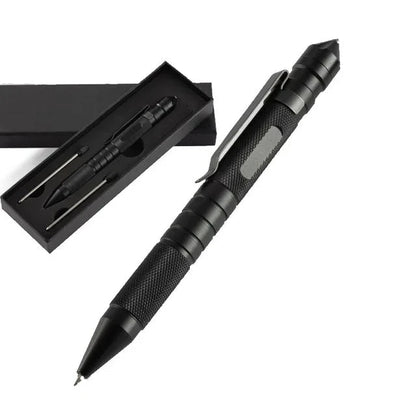 Multifunctionele Aluminium Tactische Pen – 3-in-1 Schrijfinstrument