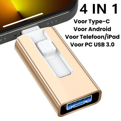 SmartOpslag USB-stick – Direct Bestanden Overzetten Zonder Internet