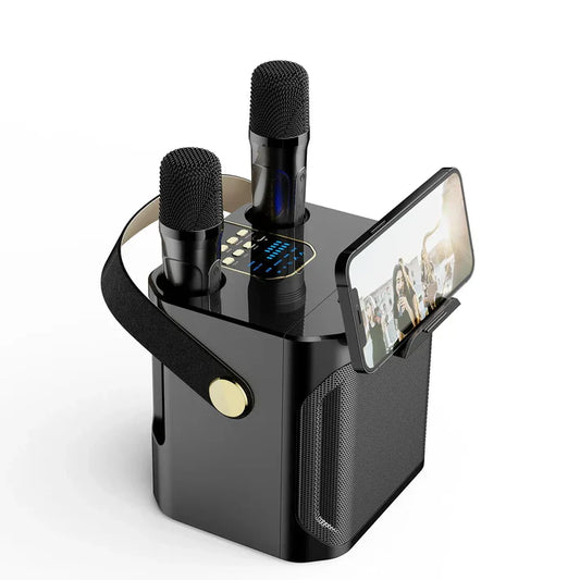 SoundJoy Karaoke Luidspreker – Draagbare Bluetooth Boombox met 360 Surround