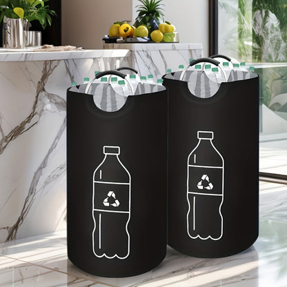 Grote Opvouwbare Recyclingbak – Duurzame Cilindrische Afval- en Opbergoplossing